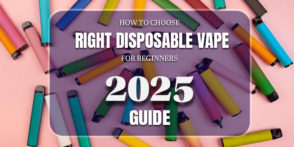 How to Choose the Right Disposable Vape for Beginners (2025 Guide)