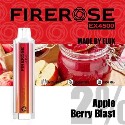The Ultimate Guide to the Elux Firerose EX4500 Puffs Disposable Vape