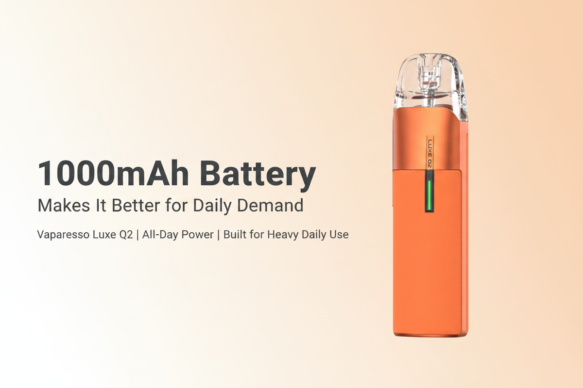 1000mAh Battery Makes It Better for Daily Demand
