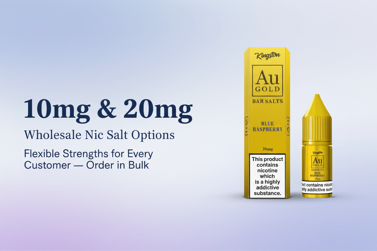 10mg and 20mg Wholesale Nic Salt Options
