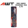 18650 AWT 3.7V 3500MAH 35A RAINBOW BATTERY [PACK OF 2] - VapingSupplier