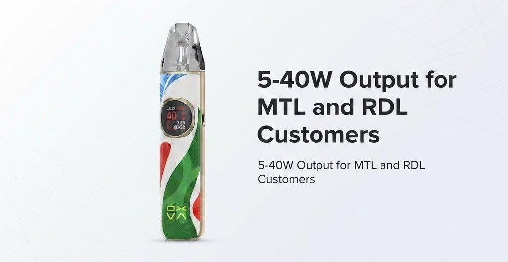 5-40W Output for MTL and RDL Customers