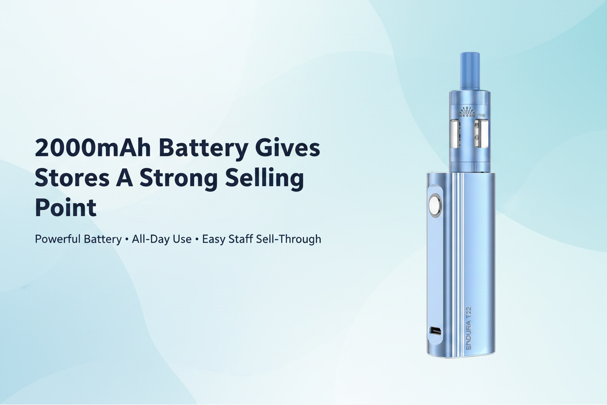 2000mAh Battery Gives Stores a Strong Selling Point