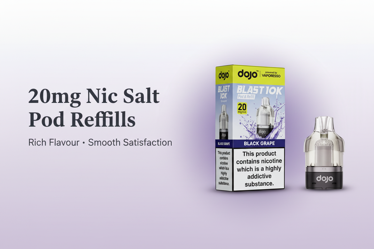 20mg Nic Salt Pod Refills
