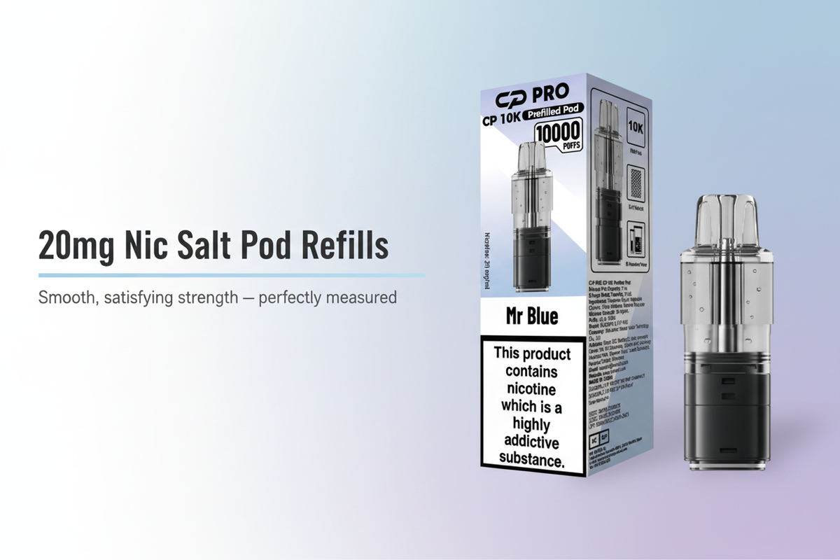 20mg Nic Salt Pod Refills