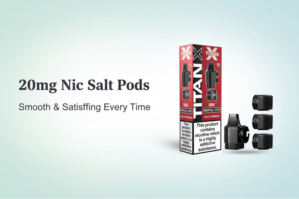 20mg Nic Salt Pods