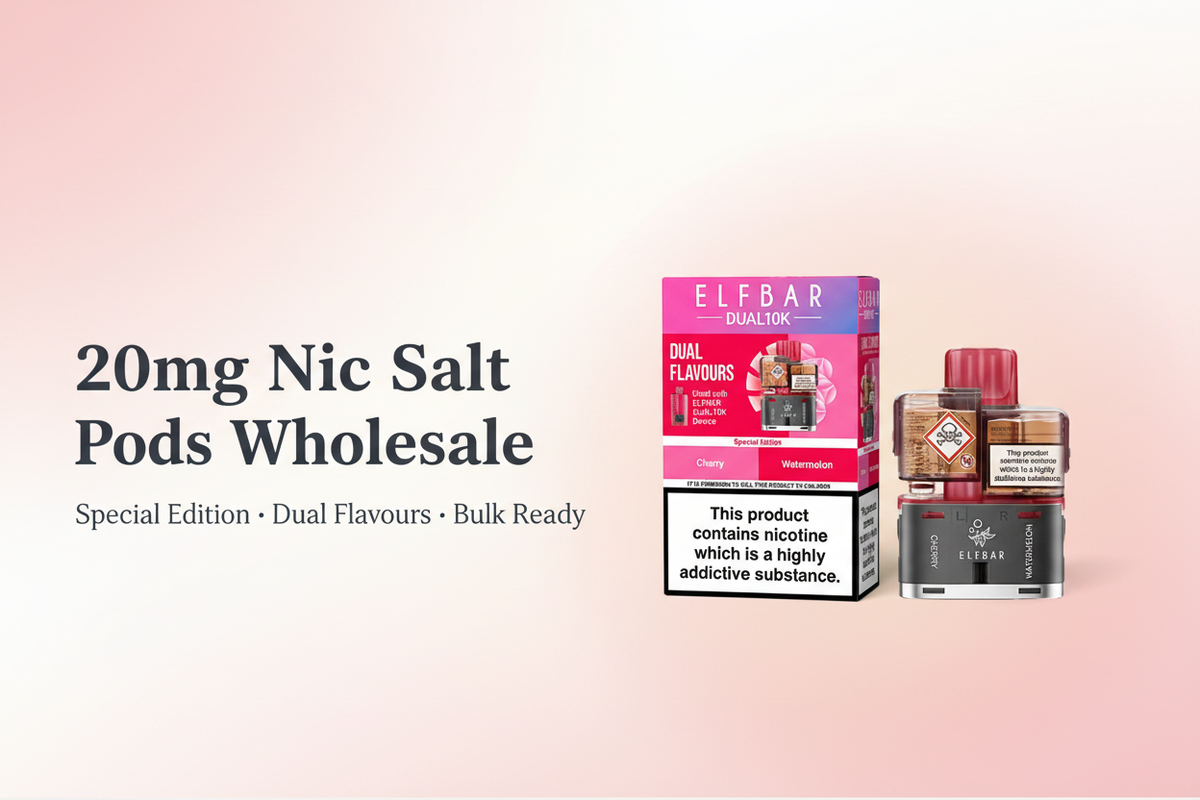 20mg Nic Salt Pods Wholesale
