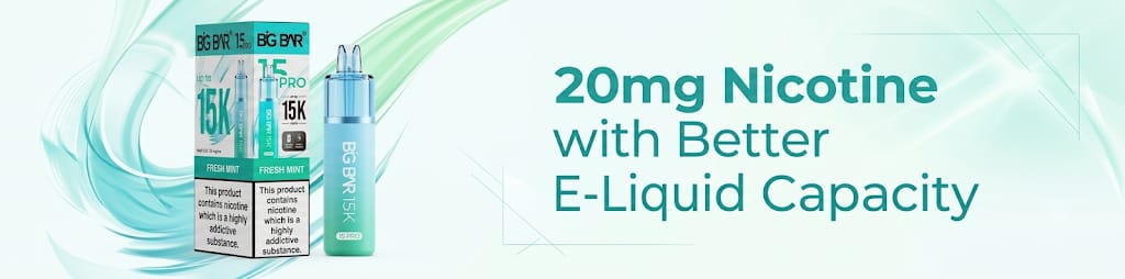 20mg Nic Salt E-Liquid Capacity