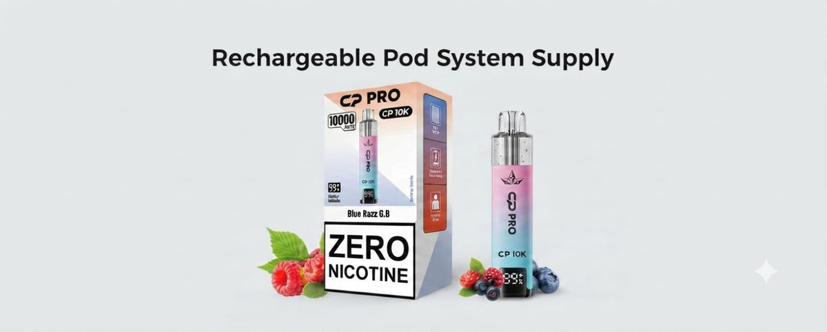 Rechargeable Pod System Supply