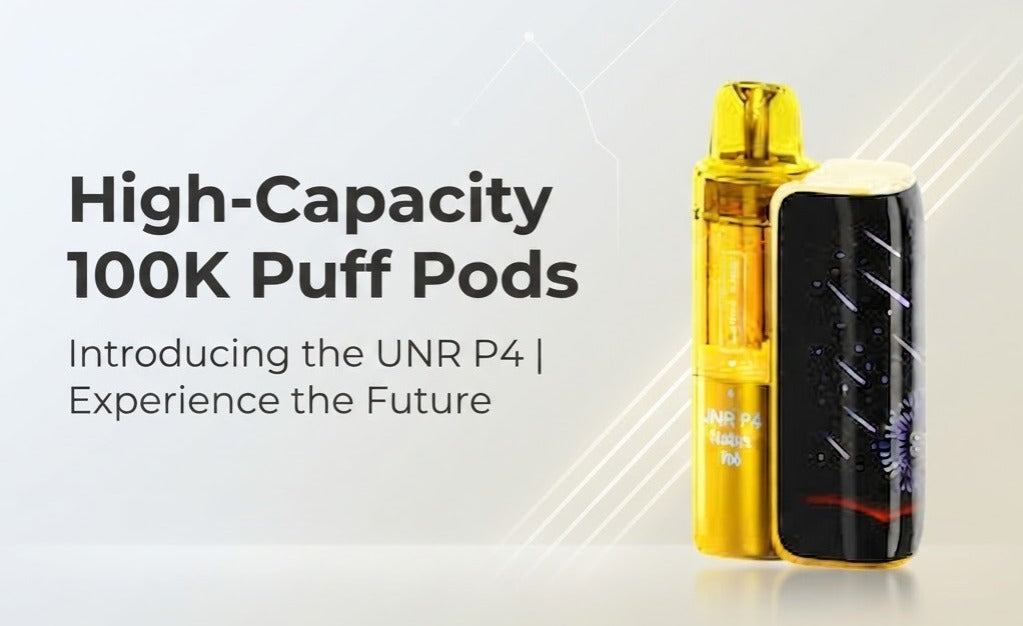 High-Capacity 100K Puff Pods