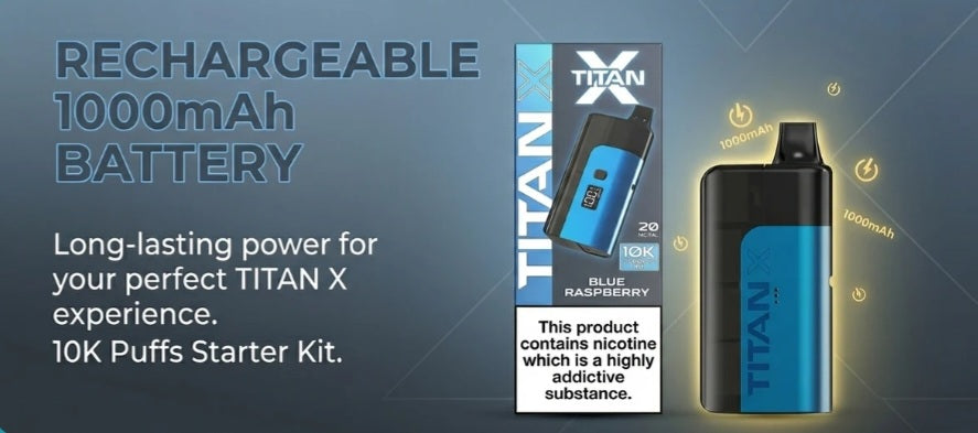 Rechargeable 1000mAh Battery