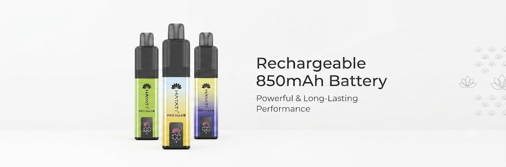 Rechargeable 850mAh Battery