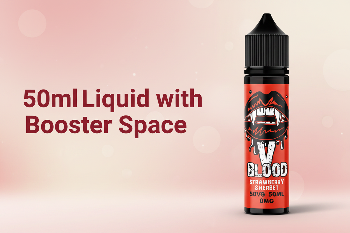 50ml Liquid with Booster Space