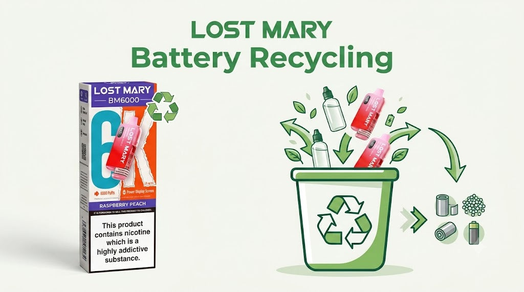 Lost Mary Battery Recycling