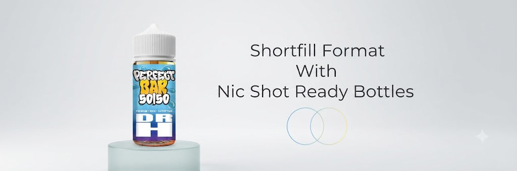Shortfill Format With Nic Shot Ready Bottles
