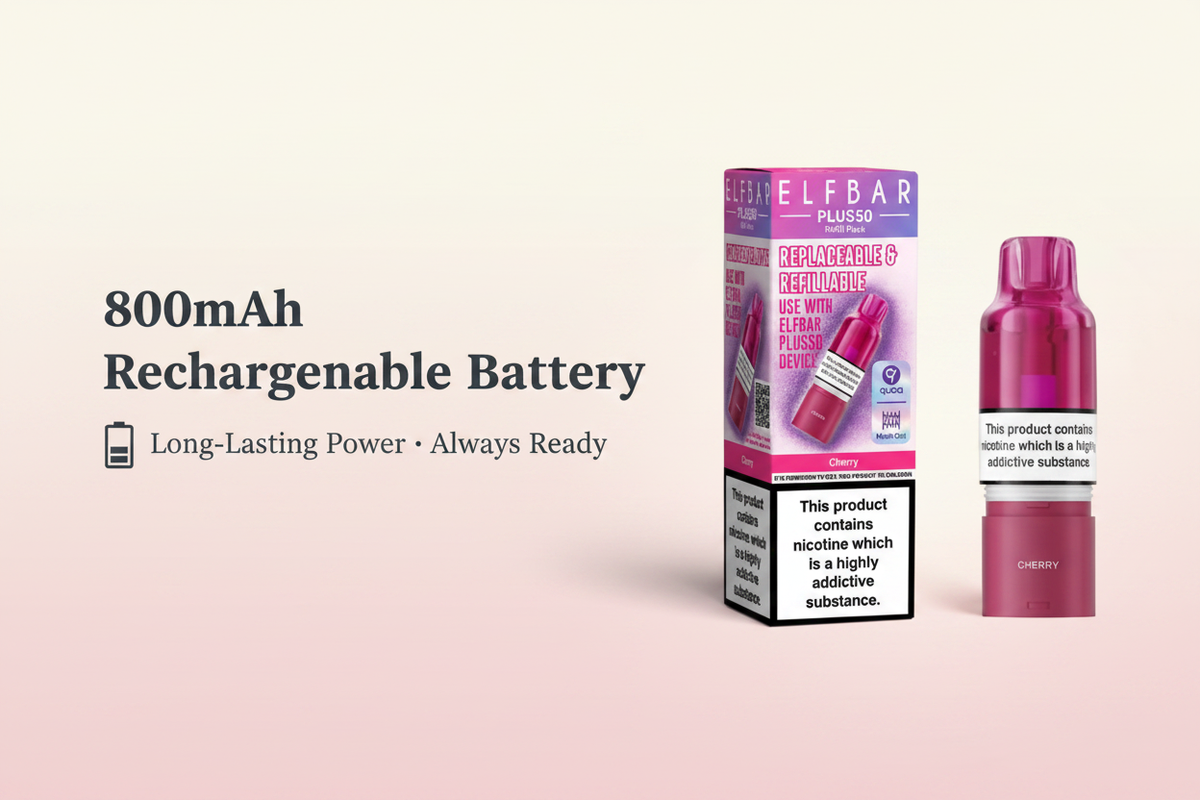 800mAh Rechargeable Battery