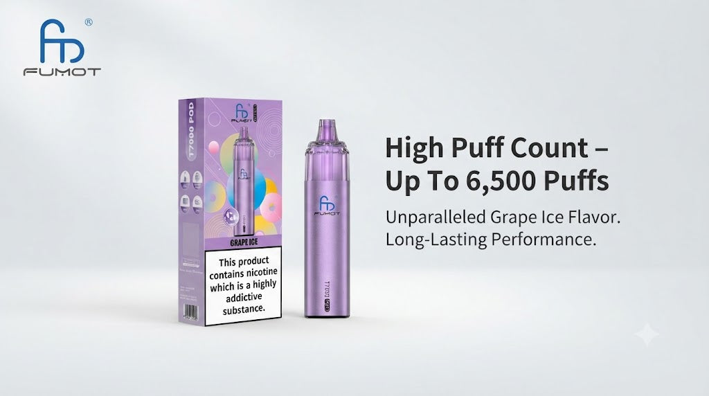 High Puff Count – Up To 6,500 Puffs
