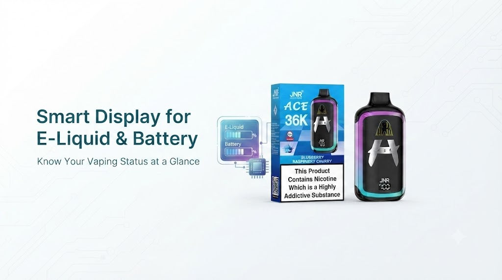Smart Display for E-Liquid & Battery