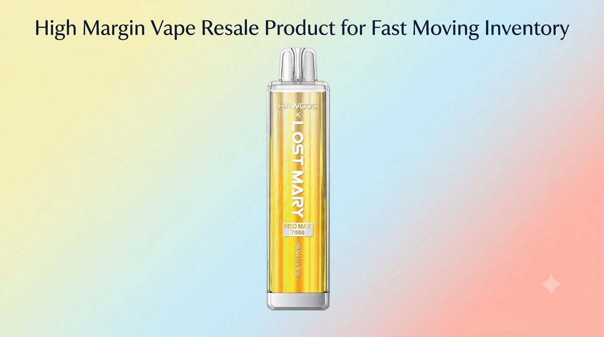 High Margin Vape Resale Product for Fast Moving Inventory