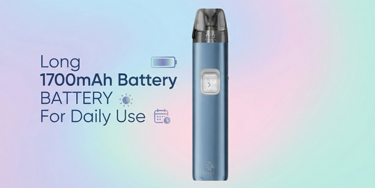  1700mAh Battery Gives Better Daily Value