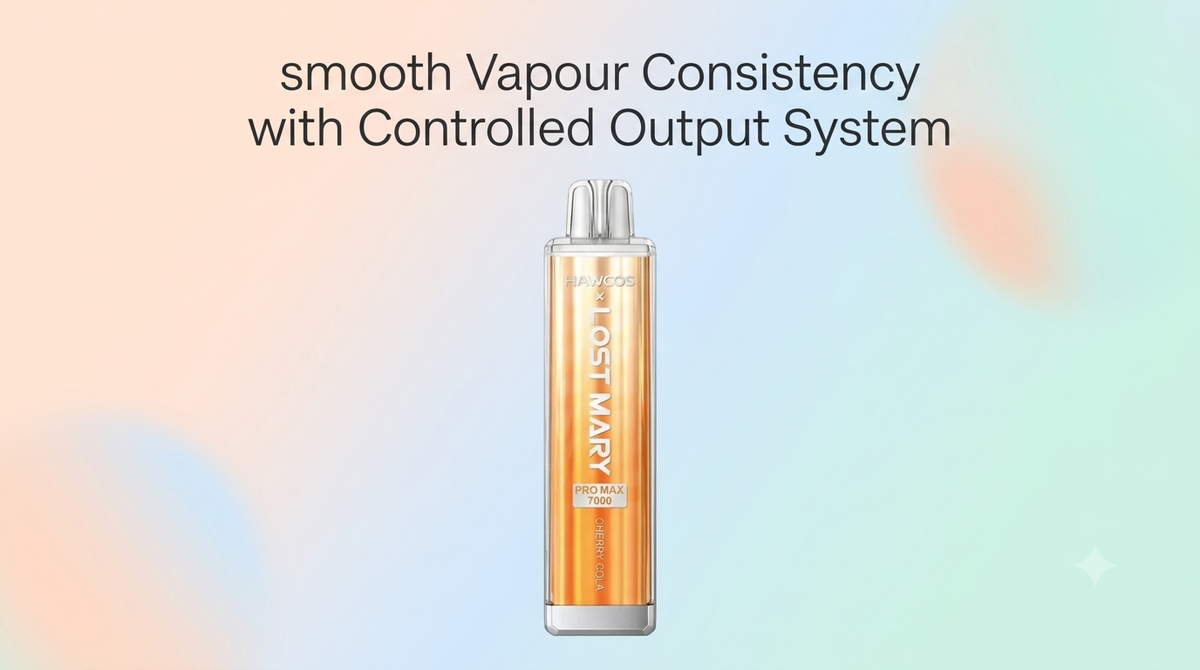 Smooth Vapour Consistency with Controlled Output System