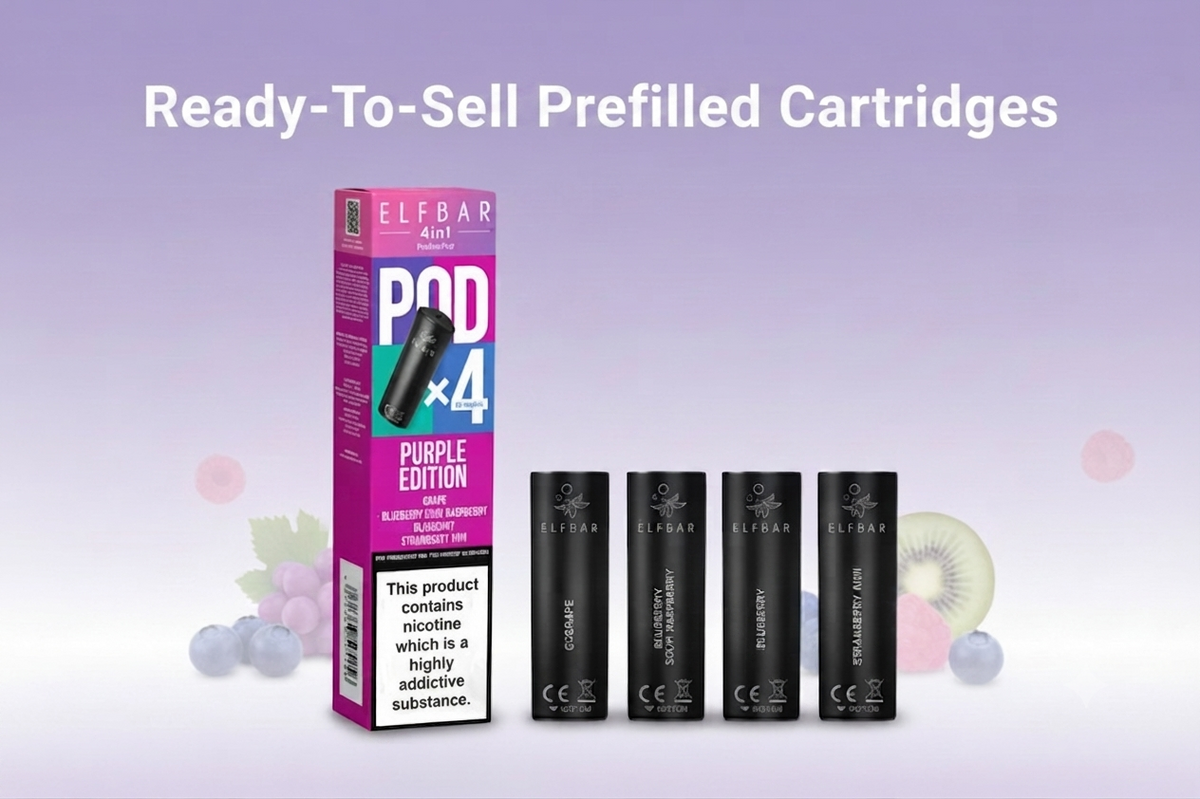 Ready-To-Sell Prefilled Cartridges