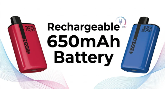 Rechargeable 650mAh Battery