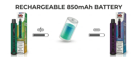 Rechargeable 850mAh Battery