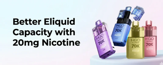 20mg Nicotine with Better E-Liquid Capacity