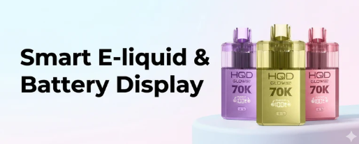 Smart E-liquid & Battery Display