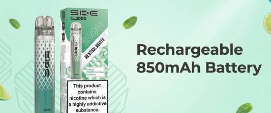 Rechargeable 850mAh Battery
