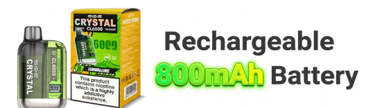 Rechargeable 800mAh Battery