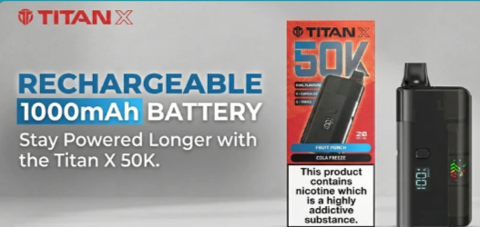 Rechargeable 1000mAh Battery