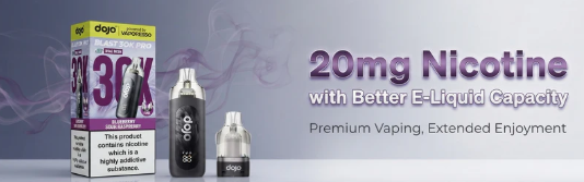 20mg Nicotine with Better E-Liquid Capacity
