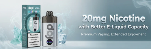 20mg Nicotine with Better E-Liquid Capacity