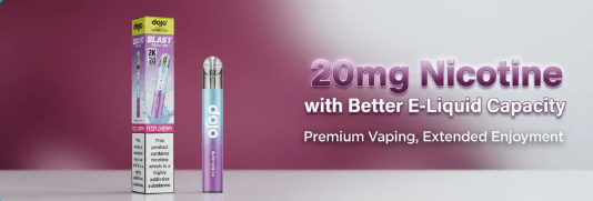 20mg Nicotine with Better E-Liquid Capacity