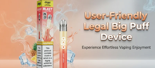 User-Friendly Legal Big Puff Device