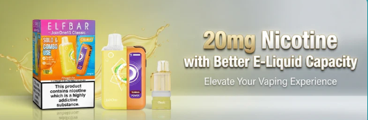 20mg Nicotine with Better E-Liquid Capacity