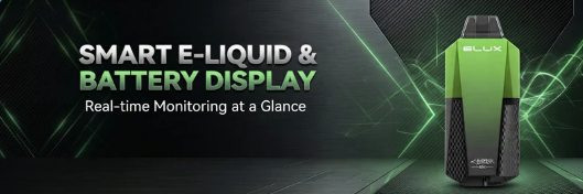 Smart E-liquid & Battery Display