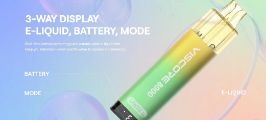 Smart E-liquid & Battery Display
