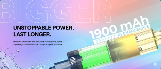 Rechargeable 1900mAh Battery