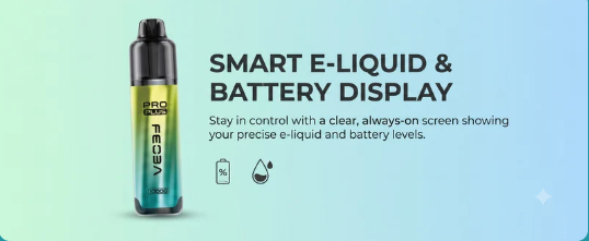 Smart E-liquid & Battery Display