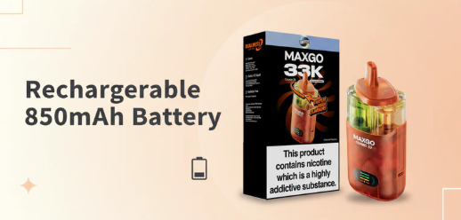 Rechargeable 850mAh Battery