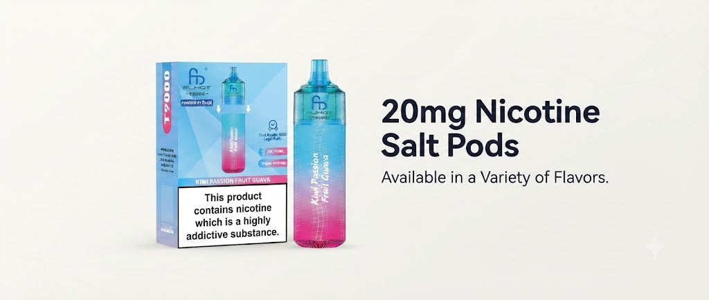 20mg Nicotine Salt Pods