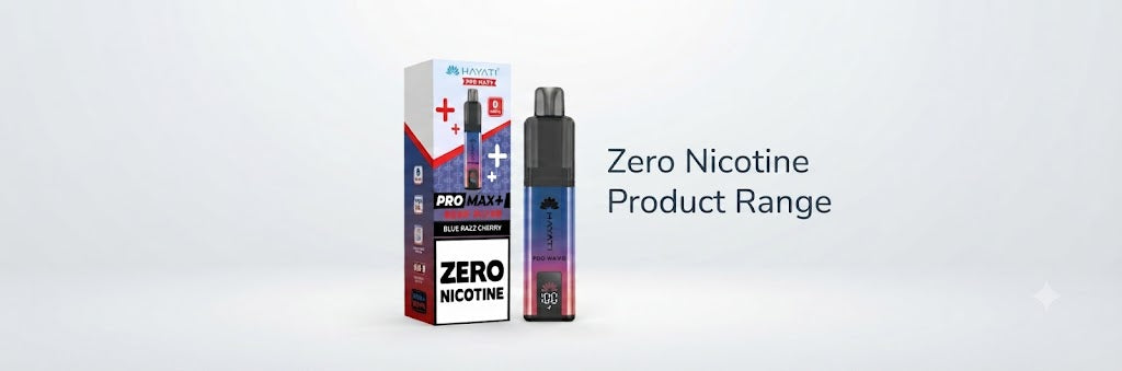 Zero Nicotine Product Range