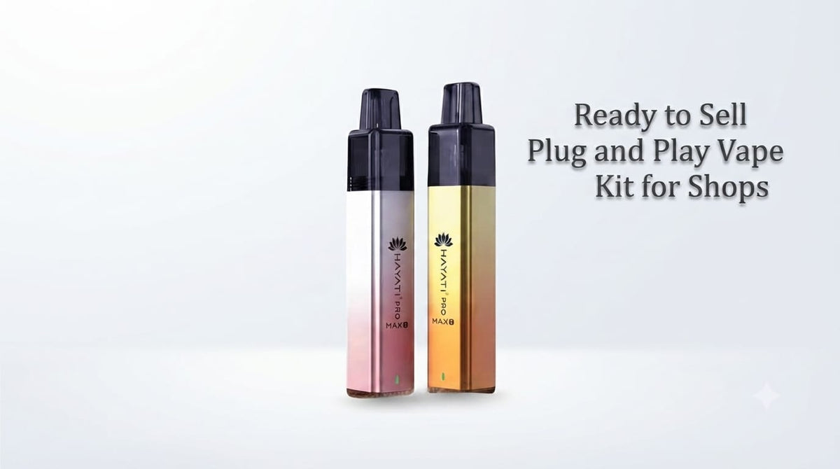 Ready to Sell Plug and Play Vape Kit for Shops