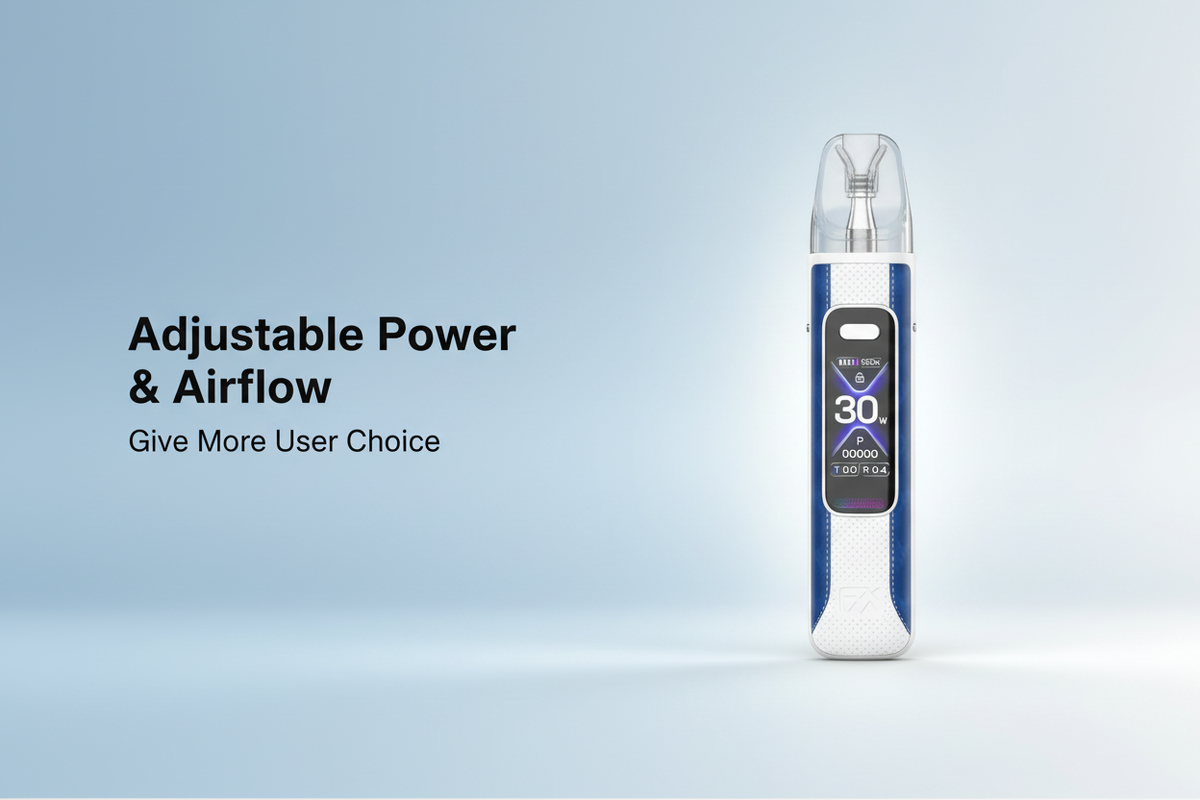 Adjustable Power And Airflow Give More User Choice