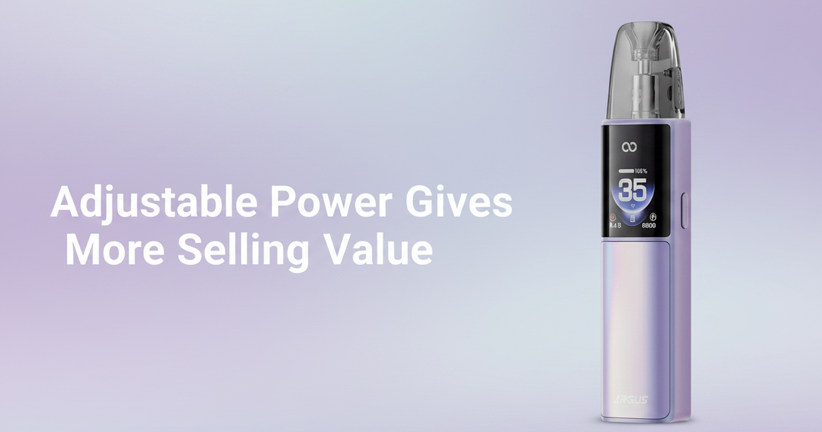 Adjustable Power Gives More Selling Value
