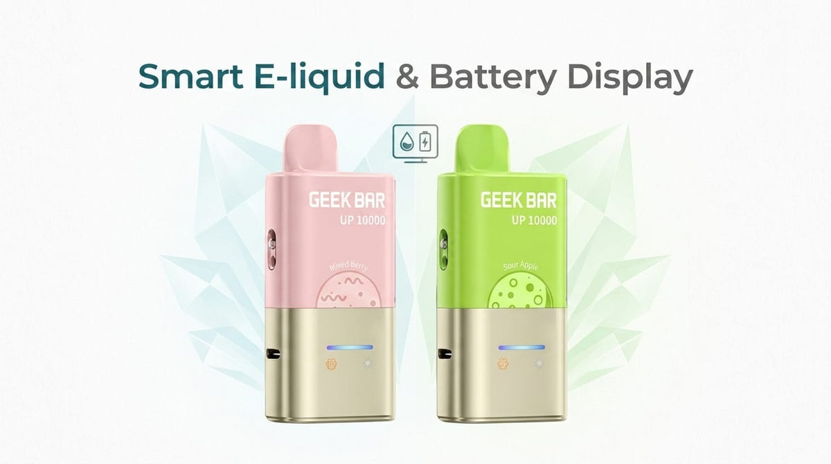 Smart E-liquid & Battery Display