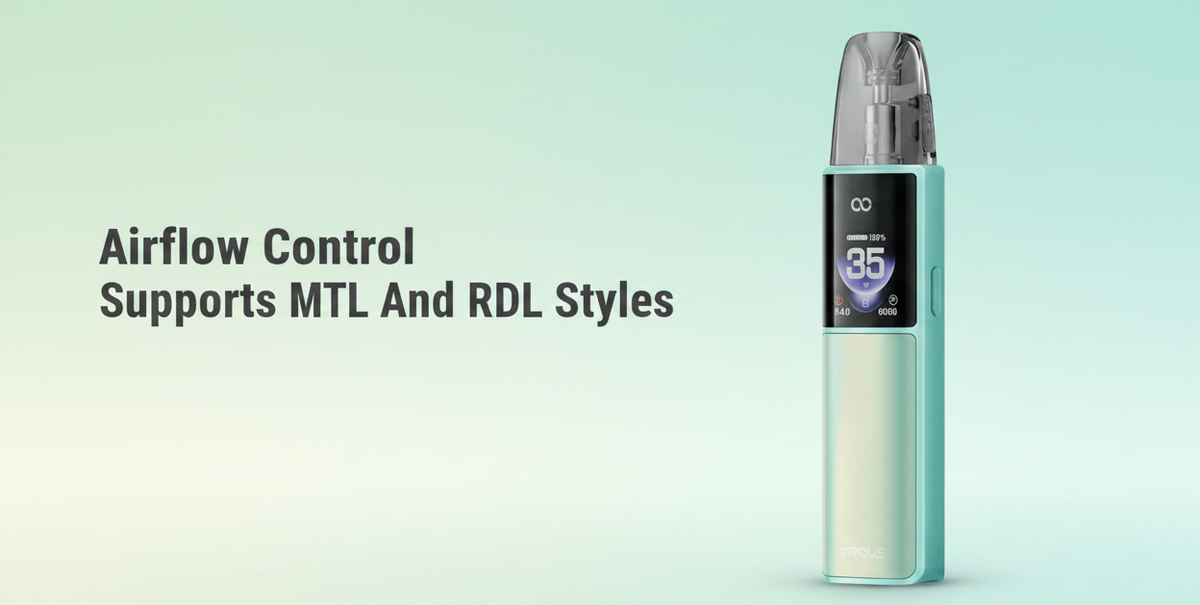 Airflow Control Supports MTL And RDL Styles